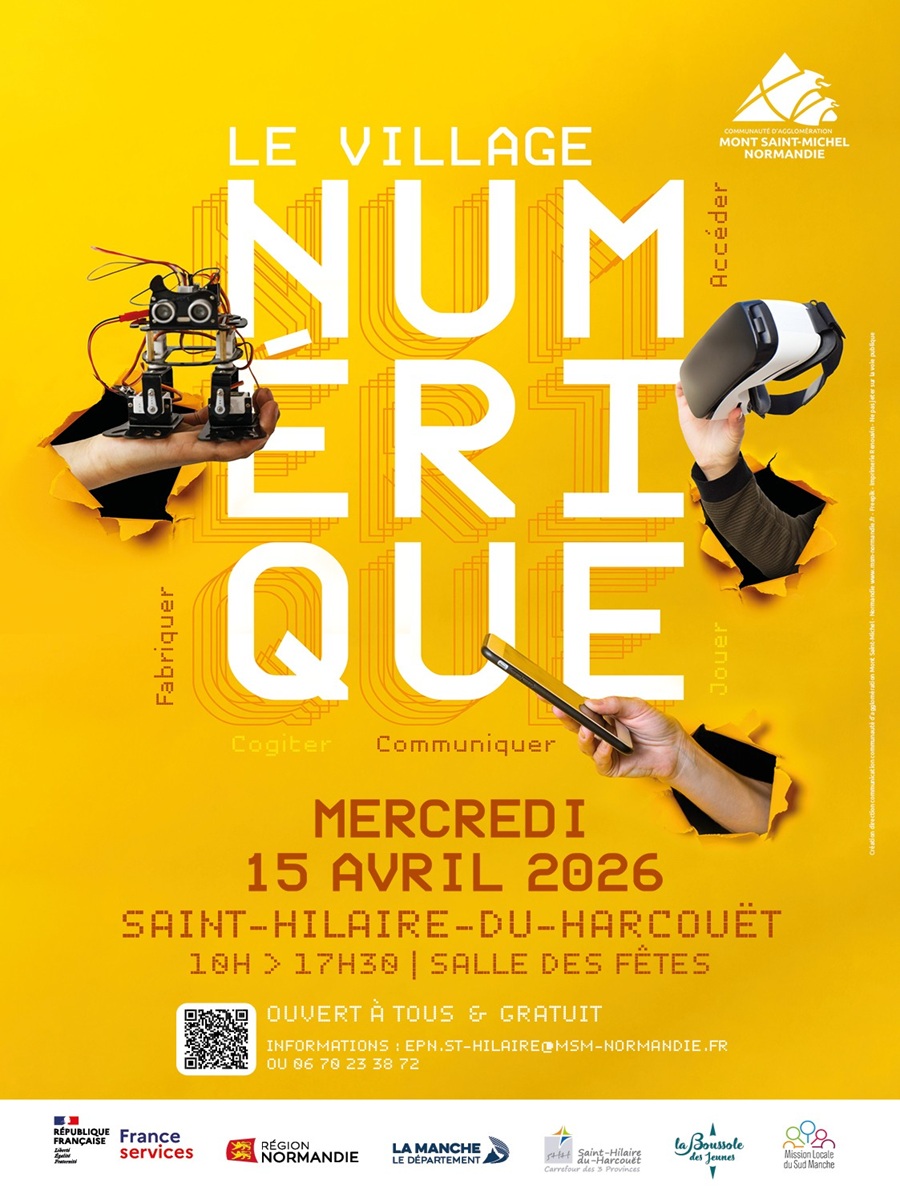 Village Numérique le numérique sous toutes ses formes ! Rue Waldeck Rousseau Saint-Hilaire-du-Harcouët 2026-04-15