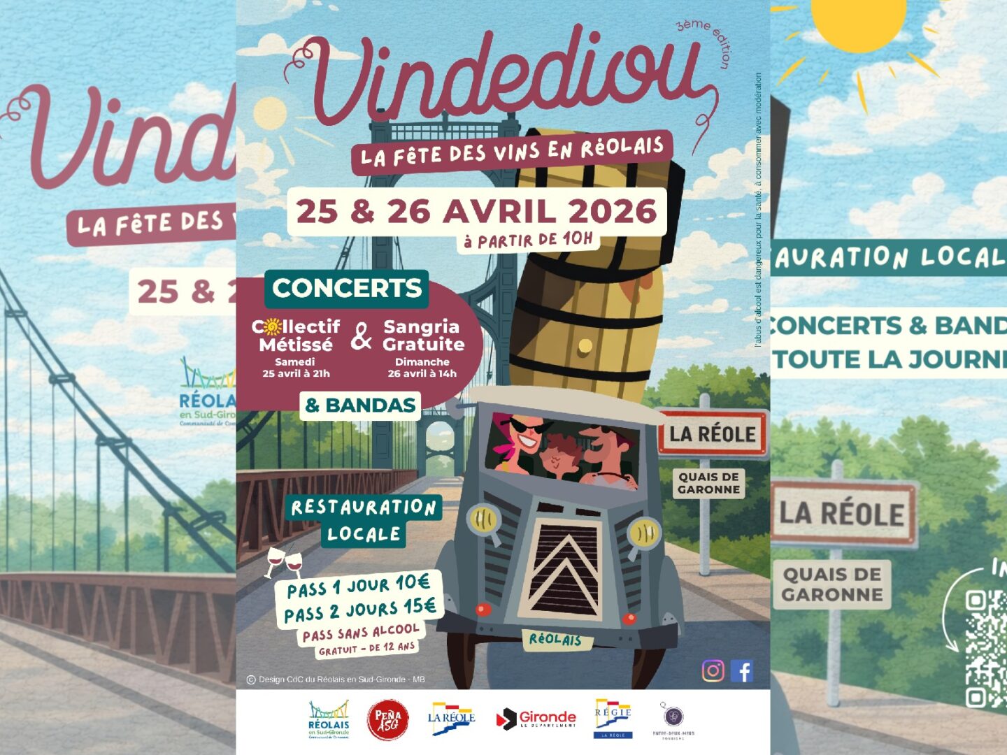 Vindediou la fête des vins en Réolais