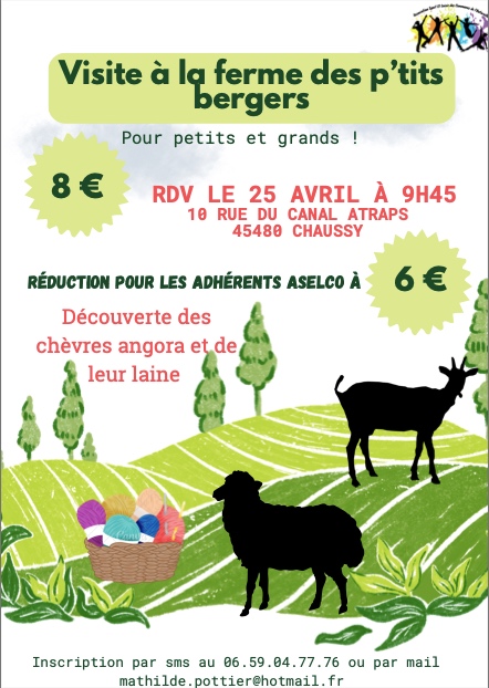 Visite à la ferme des p’tits bergers  Chaussy