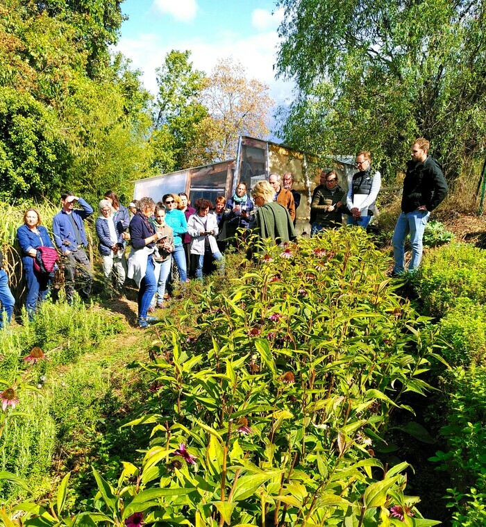 Visite accompagnée de Jardins en permaculture La Source Dorée Saint-Pierre-la-Palud