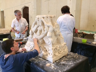 Visite-Atelier taille de pierre Rue du Gén Lamarque Saint-Sever