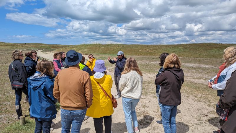 Visite commentée de l'Office de Tourisme Balade nature dans le Havre de la Vanlée Dernier parking du Bout du Monde Bricqueville-sur-Mer 2026-04-16