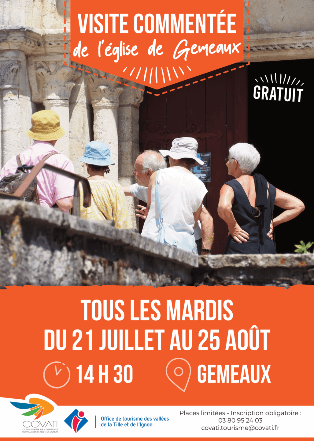 Visite commentée l'église de Gemeaux Village Gemeaux 2026-07-21