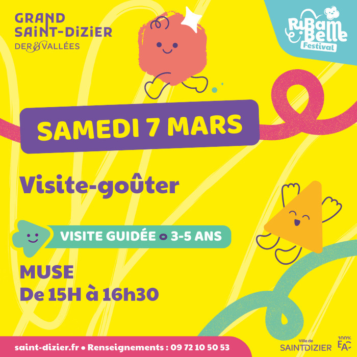 Visite goûter MUSE SAINT-DIZIER Saint-Dizier