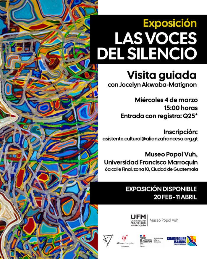 Visite guidée de l’exposition “Les voix du silence