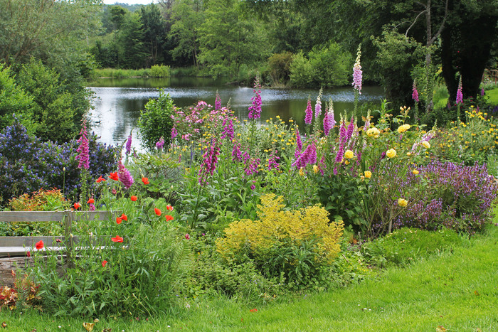 Visite guidée : la perspective au jardin Clos du martin pêcheur Condé-sur-Risle