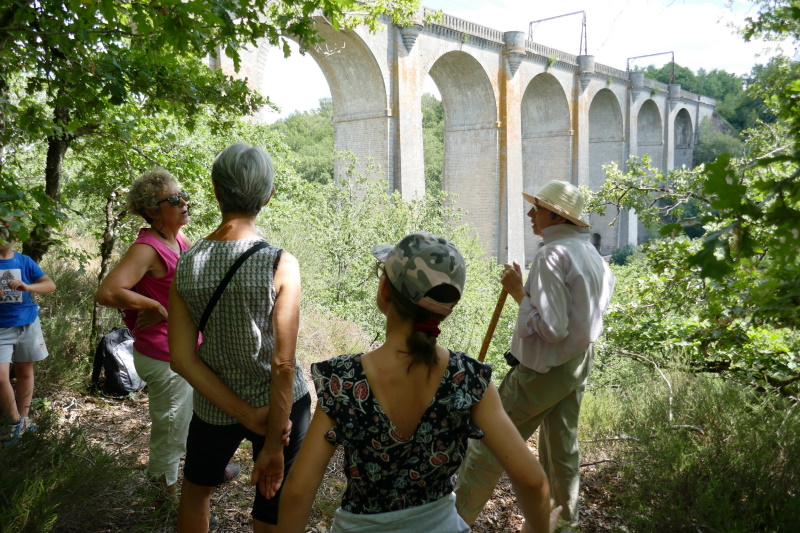 Visite guidée Le viaduc de Rocherolles  Folles