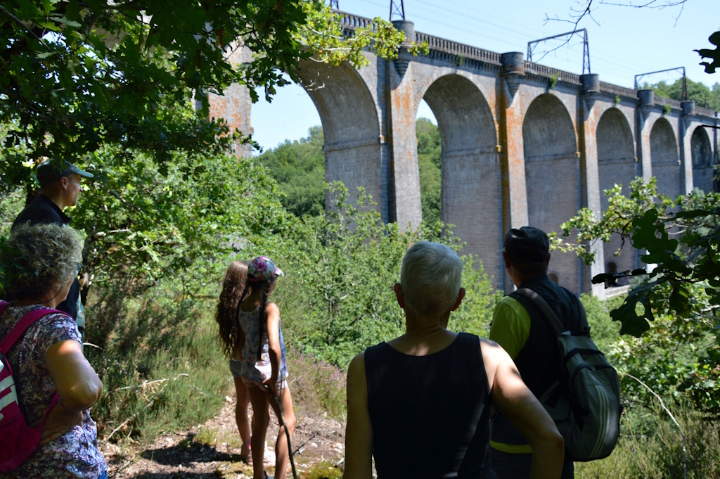 Visite guidée Le viaduc de Rocherolles  Folles