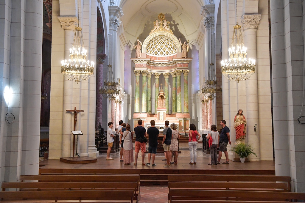 Visite l'abbatiale à l'envers et vue d'en haut 1 Place du Tour du Sol Saint-Sever 2026-10-20