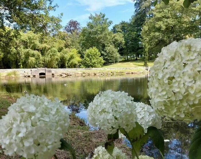 Visite libre du parc classé de Cazeneuve Parc du château royal de Cazeneuve Préchac