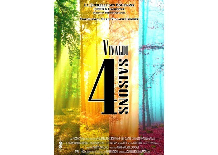 Vivaldi - Les Quatre Saisons - Orchestre de la Querelle des Bouffons Eglise St-Martin (Vertou)