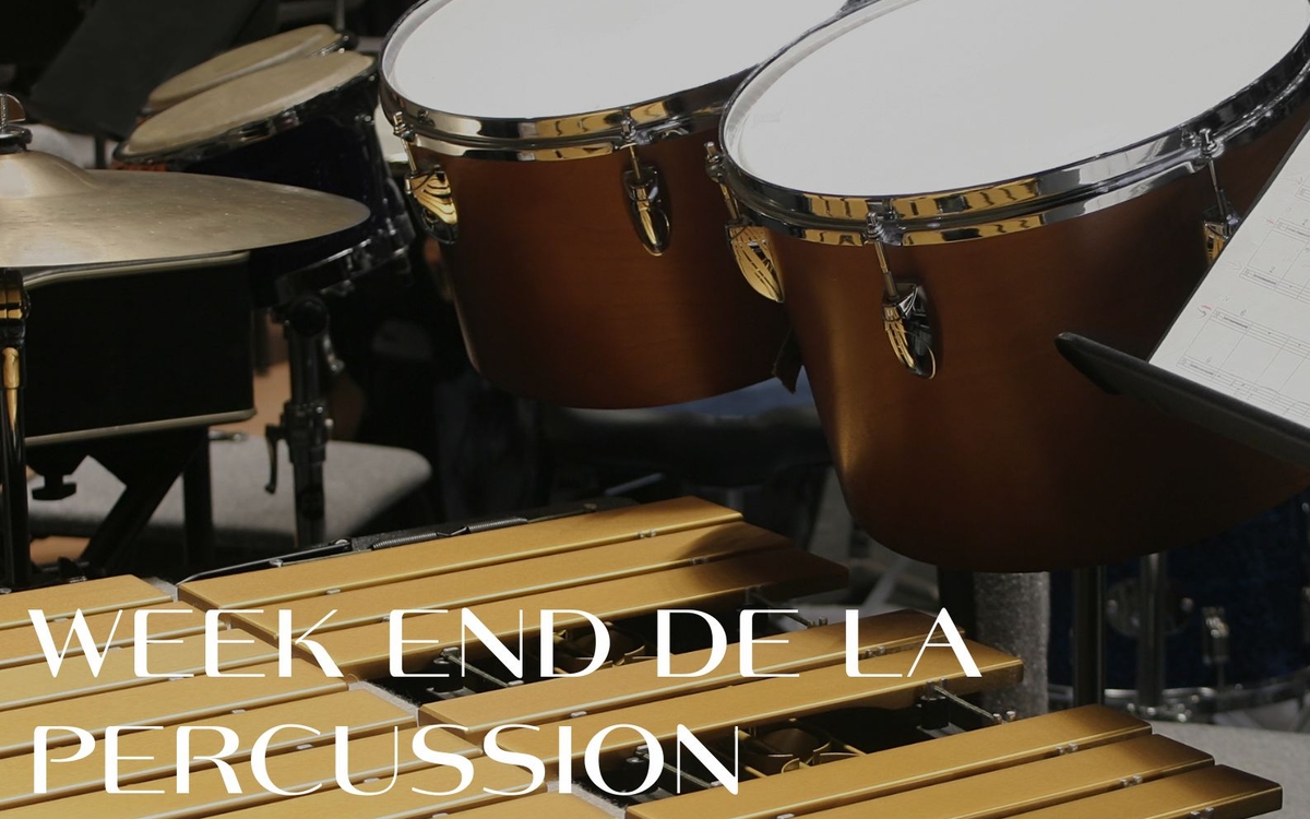 WEEK-END DE LA PERCUSSION Conservatoire Municipal Charles Münch  PARIS