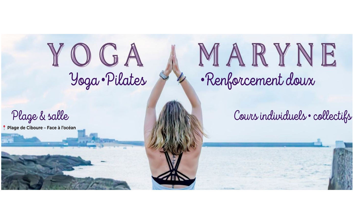Yoga sur la plage Plage du centre Ciboure 2026-07-20