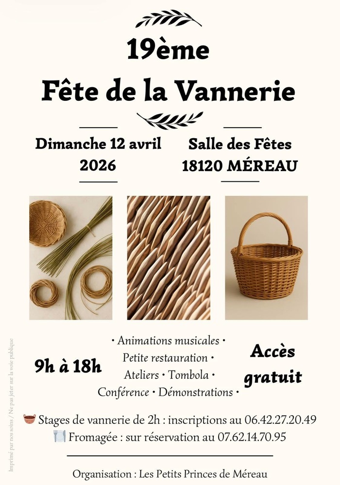 19ème fête de la vannerie Méreau