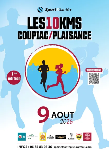 1ère Edition Les 10 kms Coupiac/Plaisance  Coupiac 2026-08-09