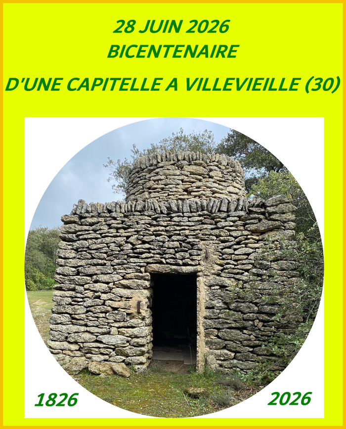 200° anniversaire d’une capitelle à Villevieille (30), Traverse de Catet, Villevieille