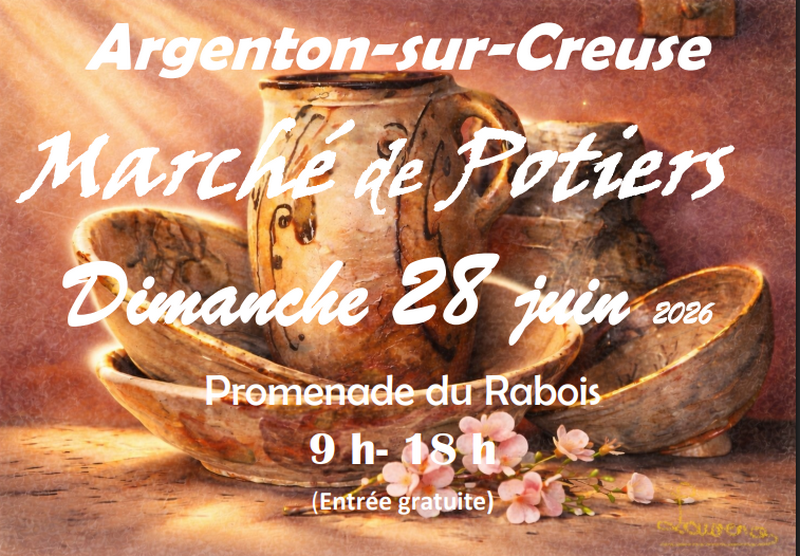22ème Marché national des potiers  Argenton-sur-Creuse