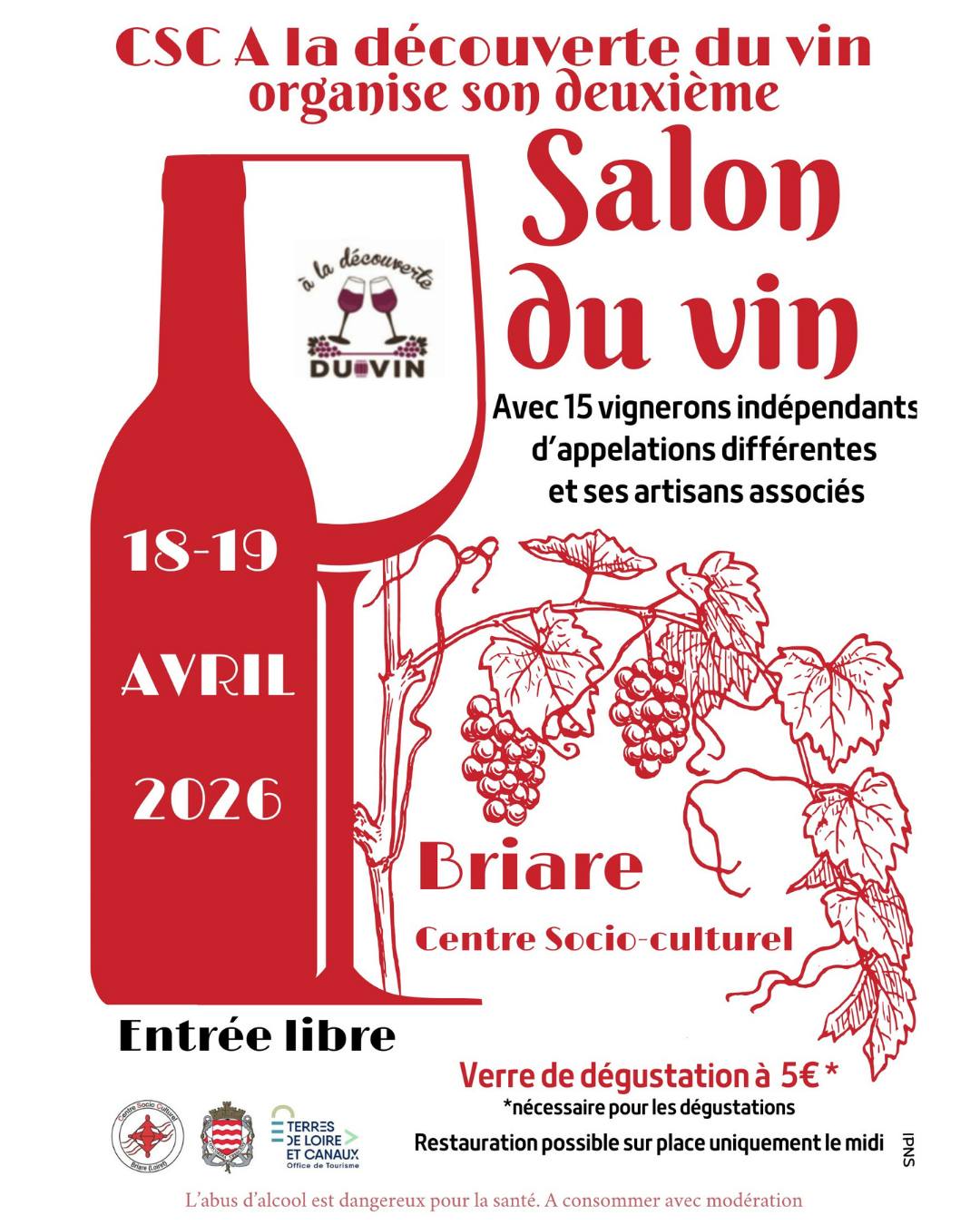 2e Salon du Vin de Briare Sq. Pierre-Armand Thiébaut Briare 2026-04-18