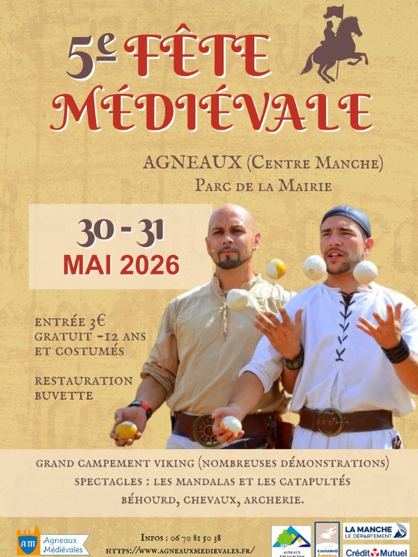 5ème fête Médiévale  Agneaux