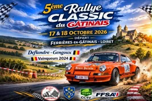 5ème Rallye Classic du Gâtinais  Ferrières-en-Gâtinais