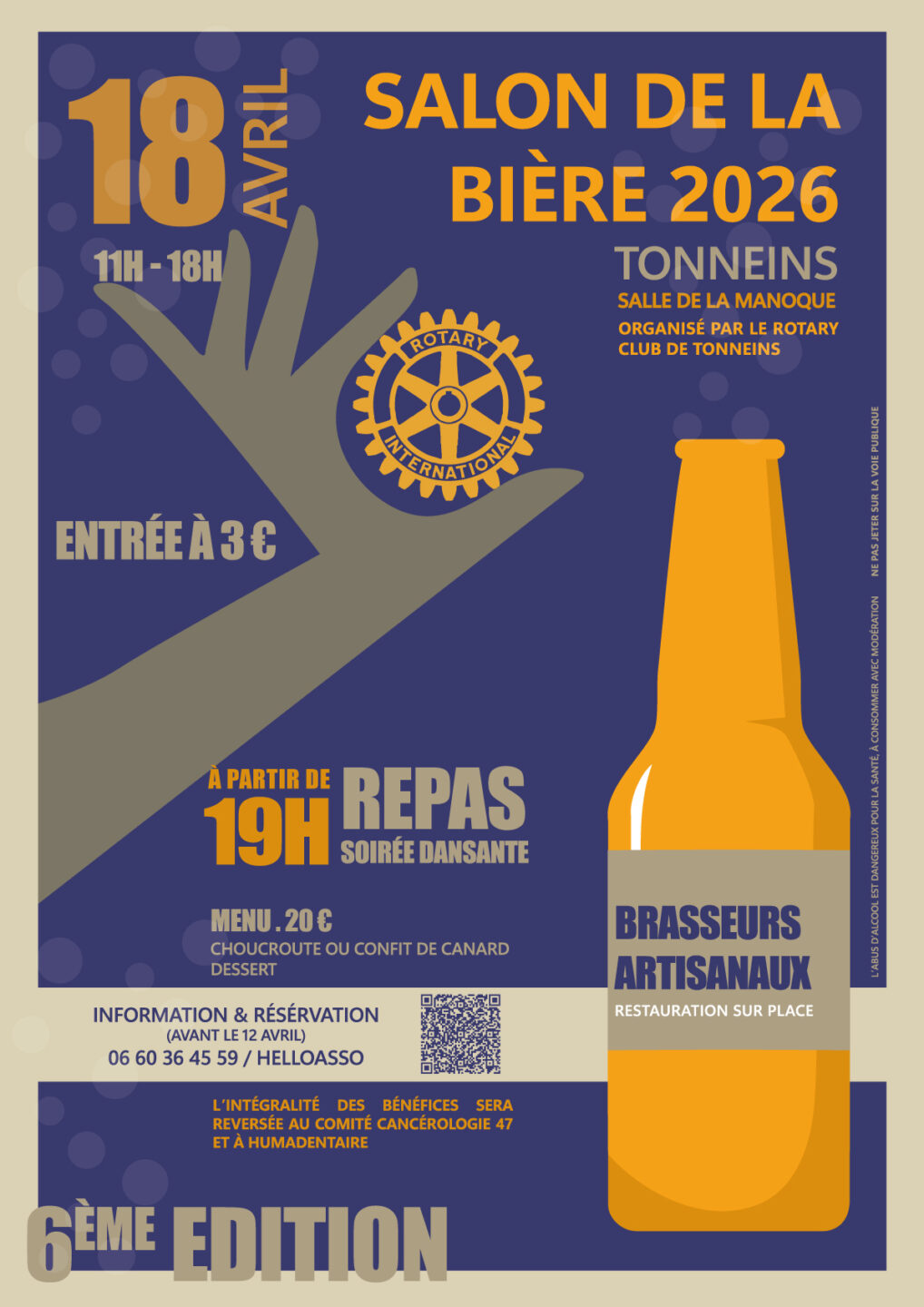 6ème édition du Salon de la Bière La Manoque Tonneins