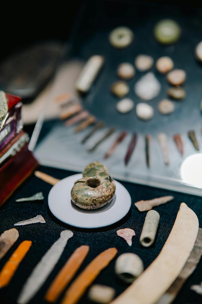 À la recherche de la tombe mérovingienne, Musée archéologique, Guiry-en-Vexin