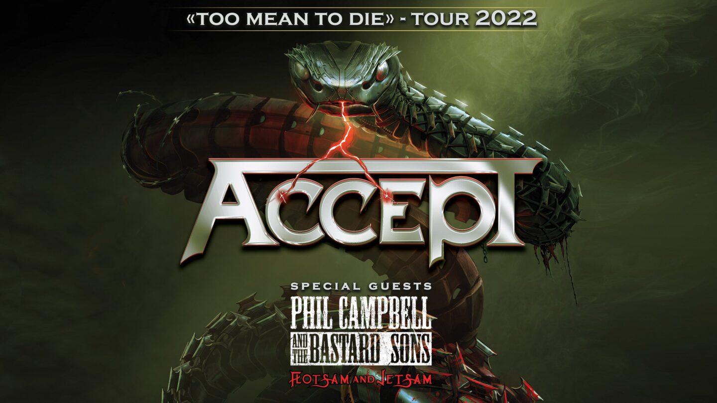 ACCEPT 50th Anniversary Tour 2026 Paris