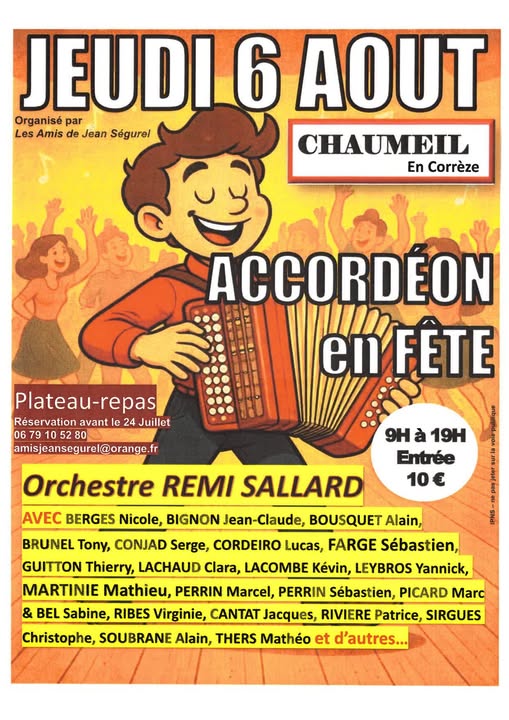 Accordéon en fête  Chaumeil