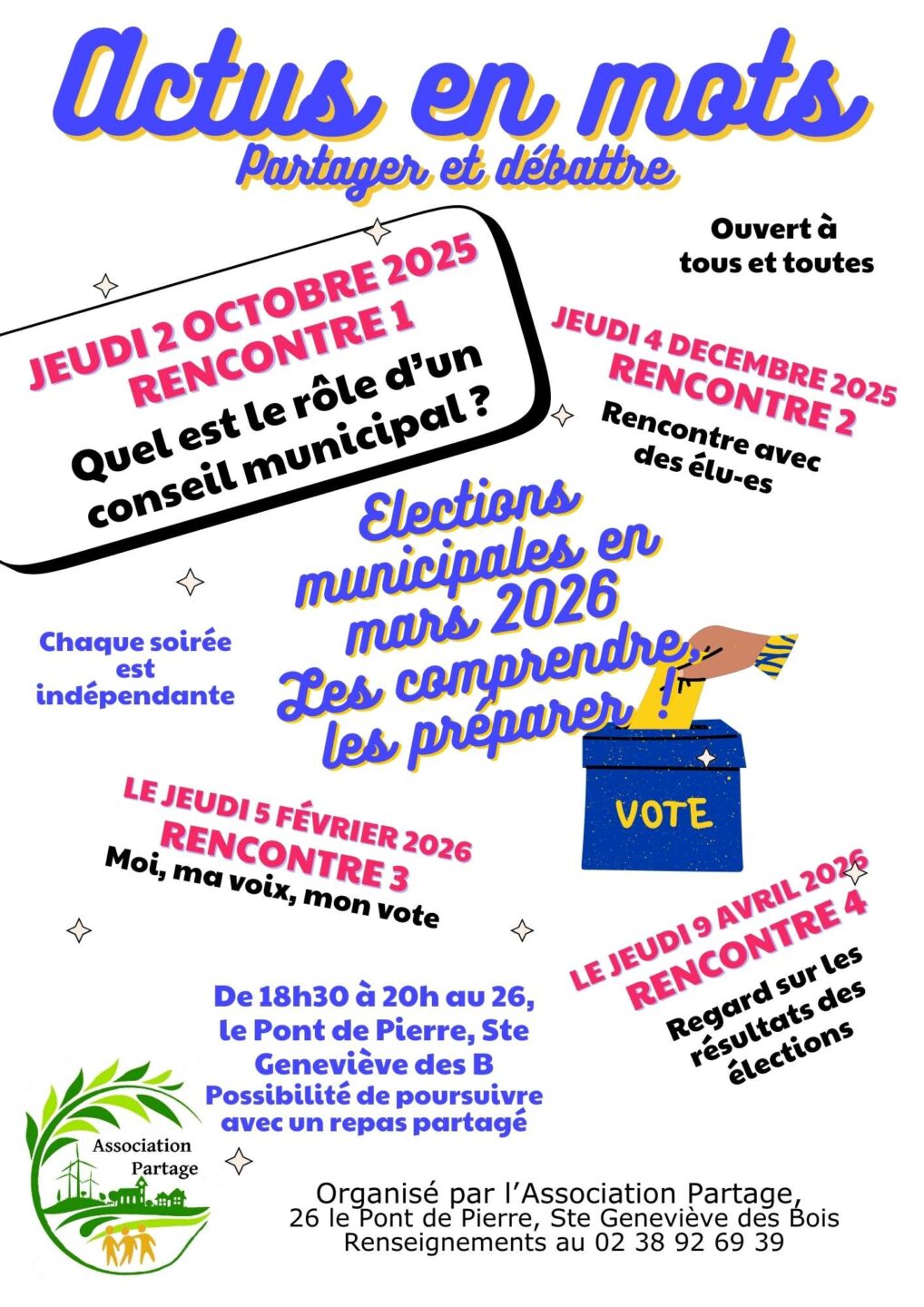 Actu en mots  Sainte-Geneviève-des-Bois