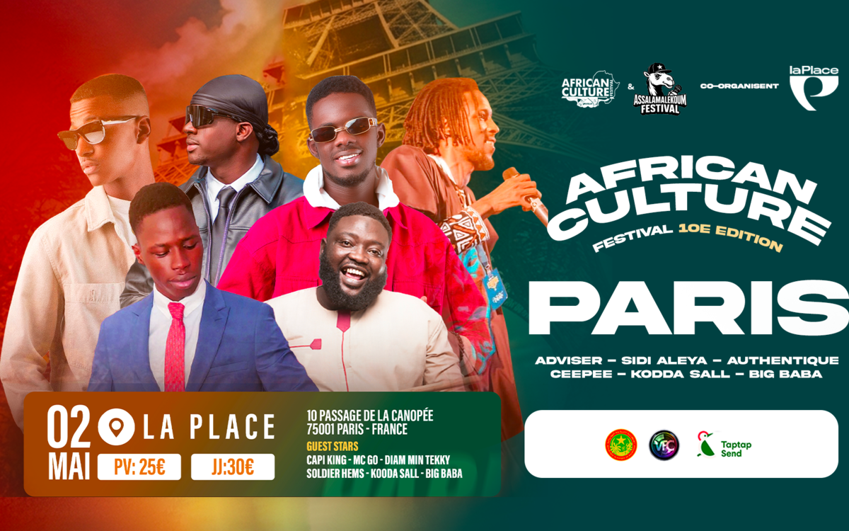 African Culture Festival La Place Paris