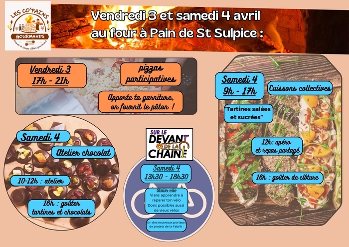 Allumage du four à pain avec les Co&rsquo;Pains Gourmands, Four à pain, Saint-Sulpice-la-Forêt