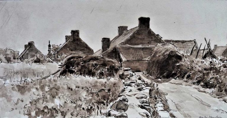 Dessin ou paysage d’André Dauchez