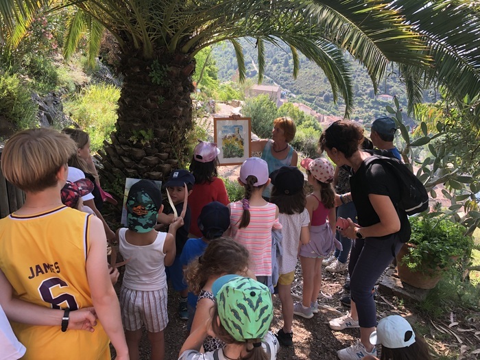 Animation et démonstration d&rsquo;artistes, Jardin Méditerranéen de Roquebrun CADE, Roquebrun