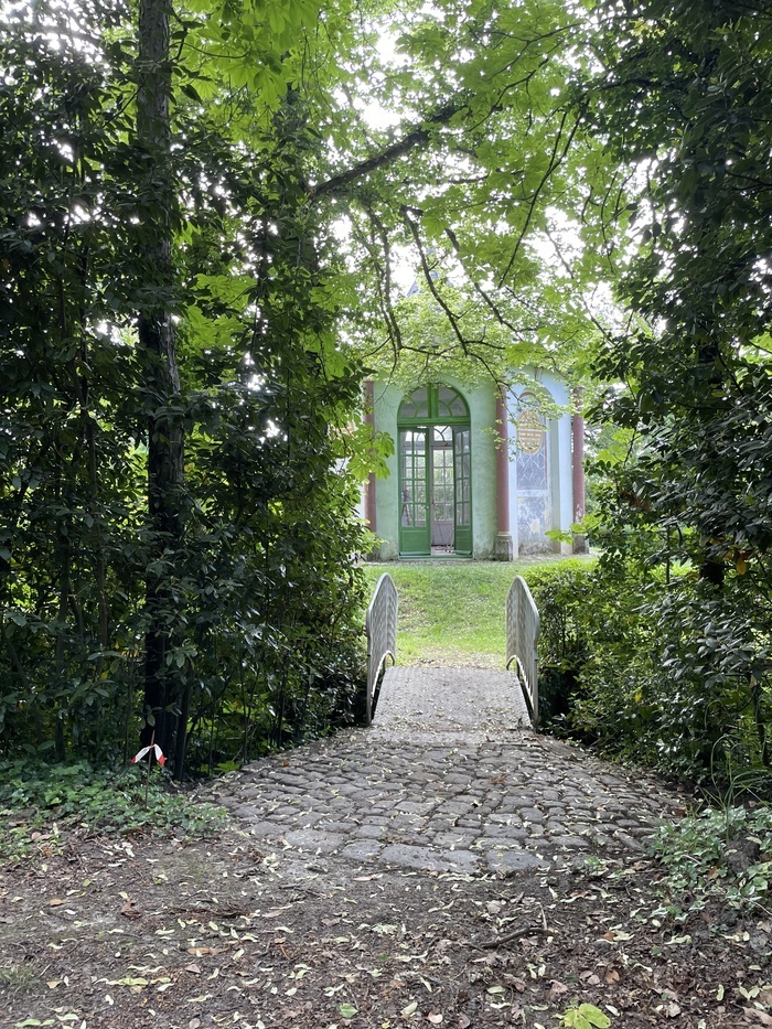 Animation et présentation de la Fondation Valentin Haüy, Parc du château de Kerlevenan, Sarzeau
