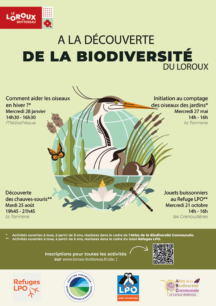Animation Refuges LPO : Découverte des chauves-souris, La Tannerie, Le Loroux-Bottereau