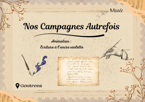 Animations de Nos campagnes autrefois  Goutrens