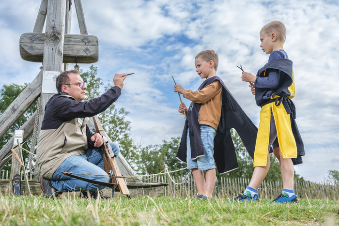 Animations petit chevalier, tir à l&rsquo;arc et jeux anciens, pont de la citadelle, Montreuil-sur-Mer