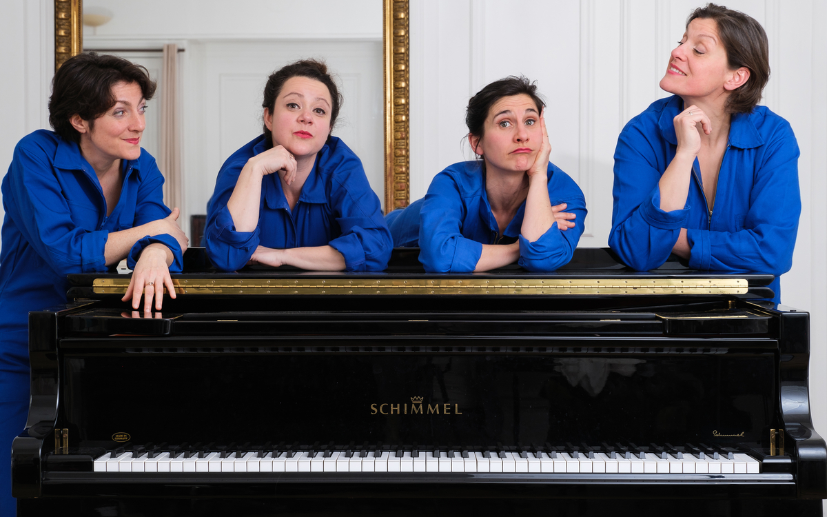 Anonyme Etait une Femme – récital hors piste – QUATUOR ARIANE Théâtre de l&rsquo;Opprimé Paris