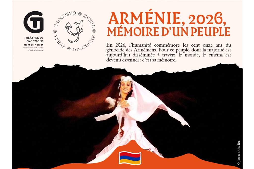 Arménie 2026, mémoire d&rsquo;un peuple Théâtre le Molière Mont-de-Marsan