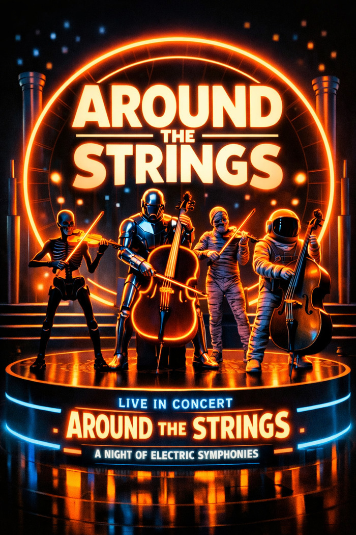 AROUND THE STRINGS, Pôle Culturel et Scientifique de Rochebelle – Auditorium, Alès