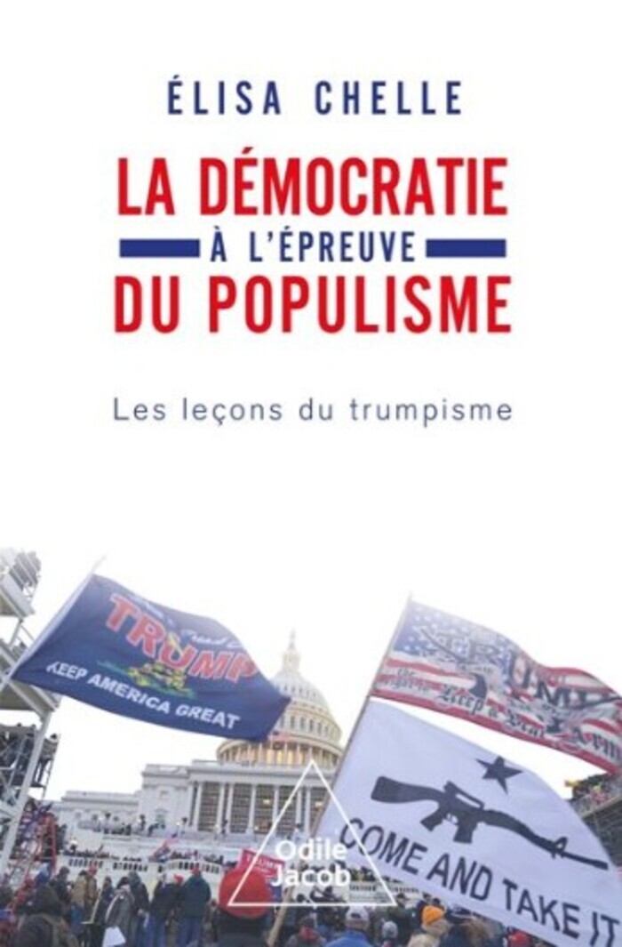 Arpentage du livre La démocratie à l’épreuve du populisme : Les leçons du trumpisme d'Elisa Chelle. Bibliothèque Mériadeck Bordeaux