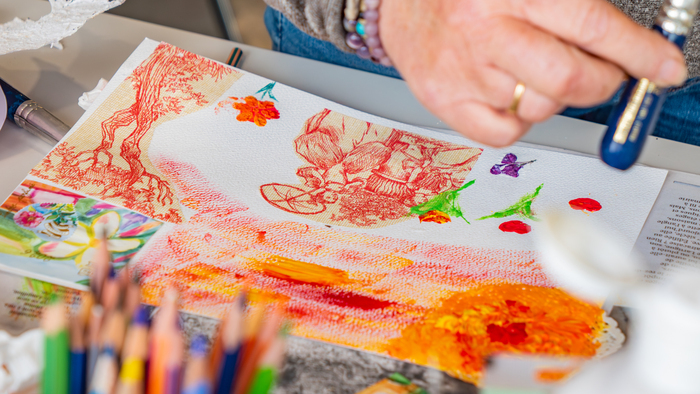 Atelier créatif d’art postal, Médiathèque Léopold Sédar Senghor, Saint-Médard-en-Jalles