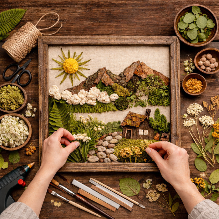 Atelier créatif - Plumes et p'tites feuilles au jardin du couvent des cordeliers