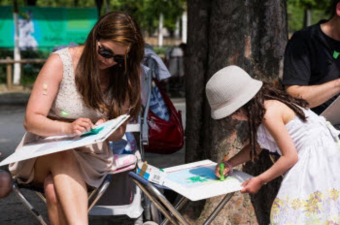 Atelier "Croquis décalé" au jardin des Tuileries Jardin des Tuileries