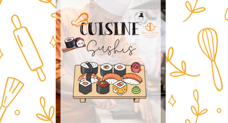 Atelier cuisine sushis Atelier pour enfants Chez Tatie Granville