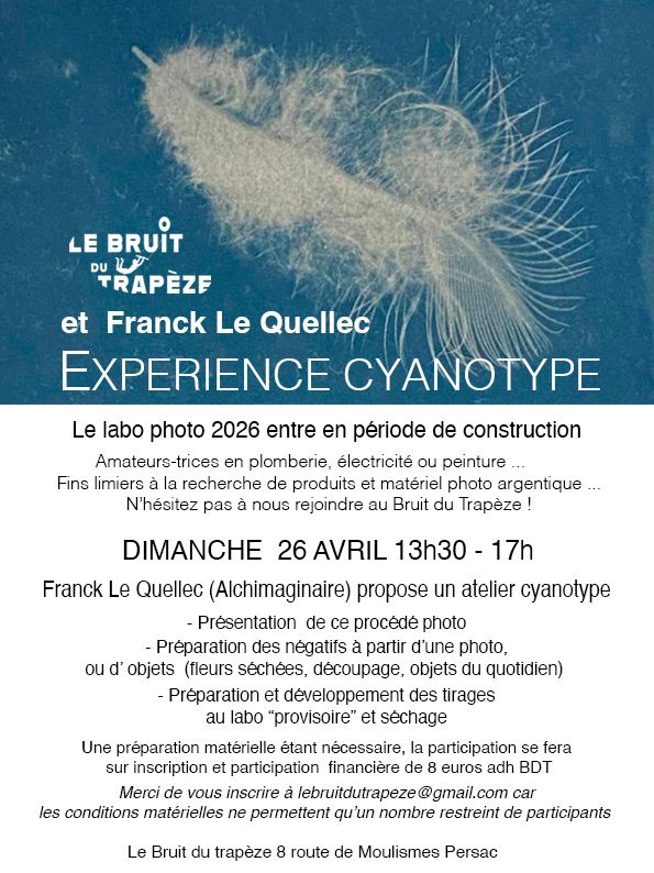 Atelier cyanotype  Persac