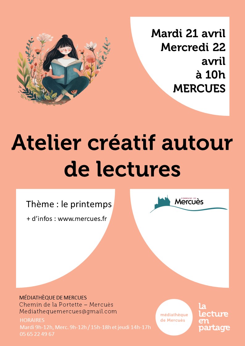 Atelier de créatif autour de lectures Mercuès