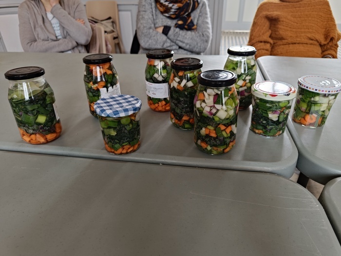 Atelier : démonstration de lacto-fermentation, Potager de Beaumesnil, Mesnil-en-Ouche