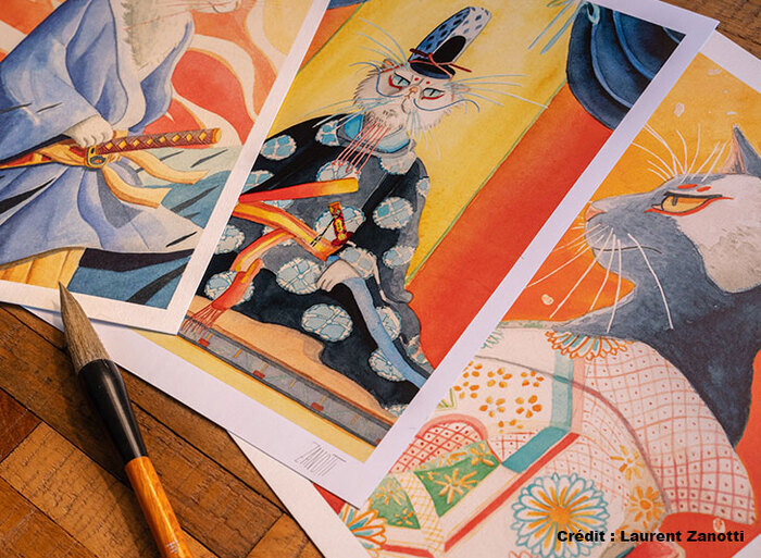 Atelier “dessine ton Yōkai” :  animé par Laurent Zanotti, Médiathèque Côte Pavée, Toulouse