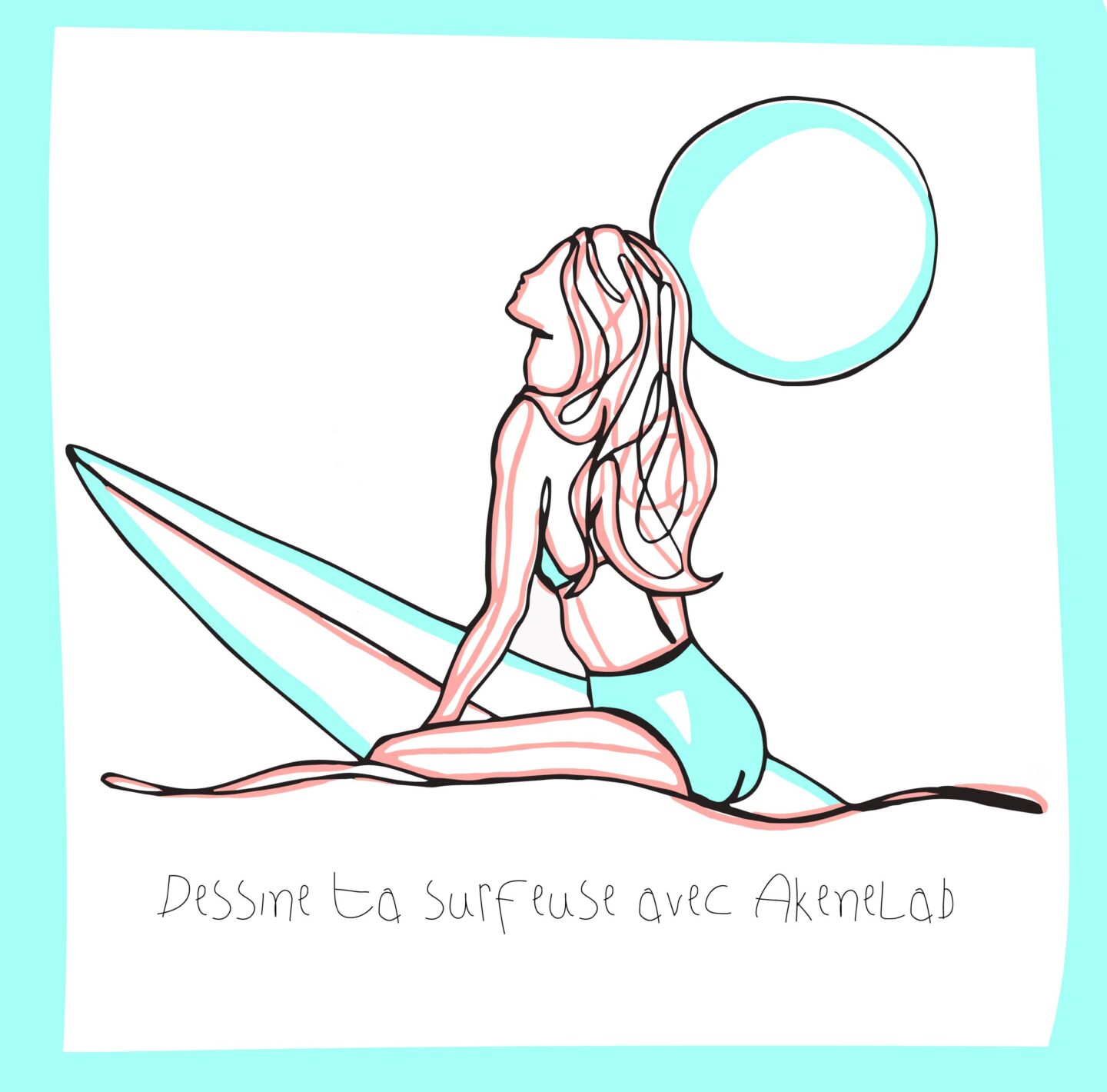 Atelier Dessine ton/ta surfeur/se by Akenalab Salle Darmante au dessus des Halles Soorts-Hossegor